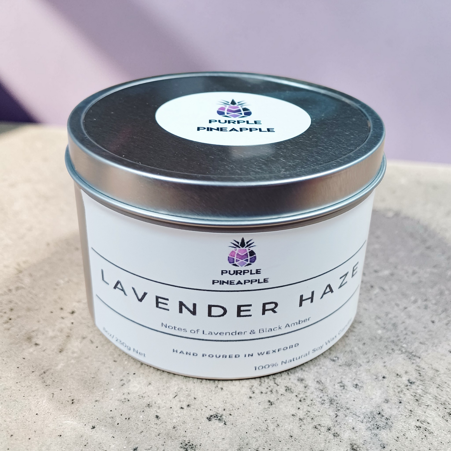 Lavender Haze - 230g Soy Wax Candle