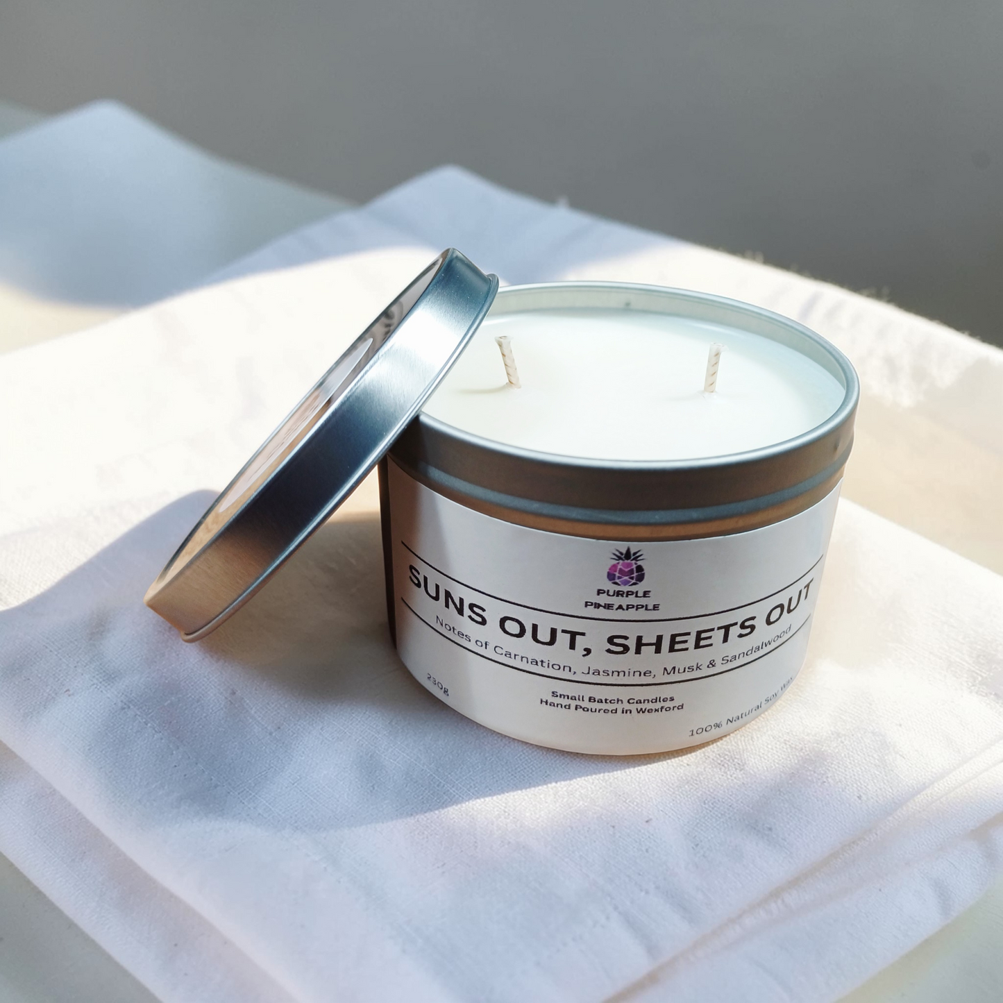 Suns Out, Sheets Out - Soy Wax Candle - 230g