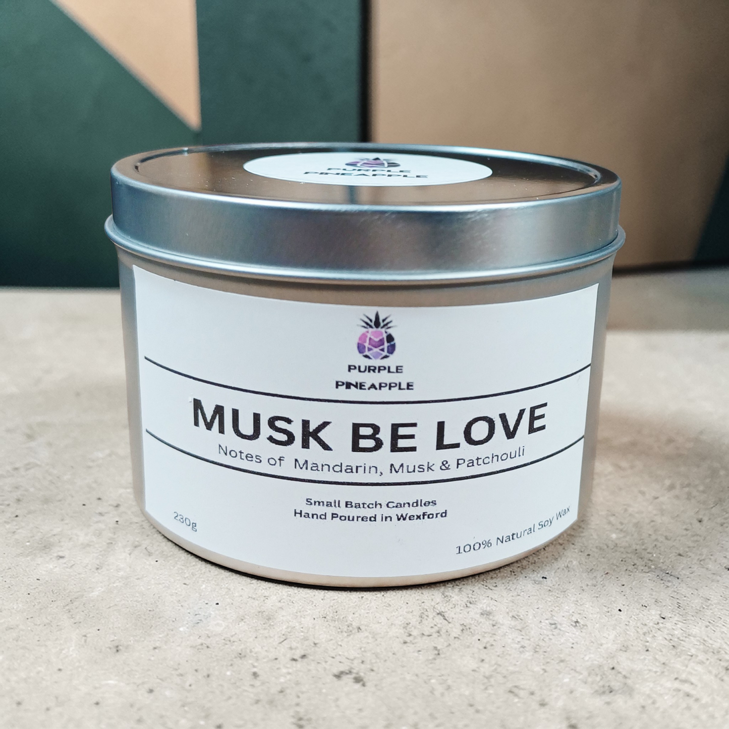 Musk Be Love - 230g Soy Wax Candle