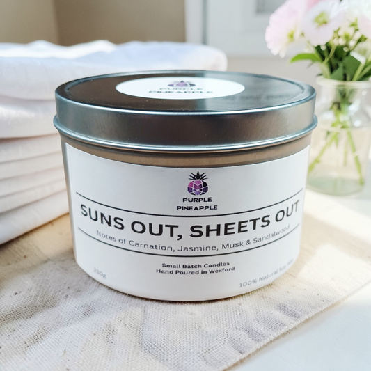 Suns Out, Sheets Out - Soy Wax Candle - 230g