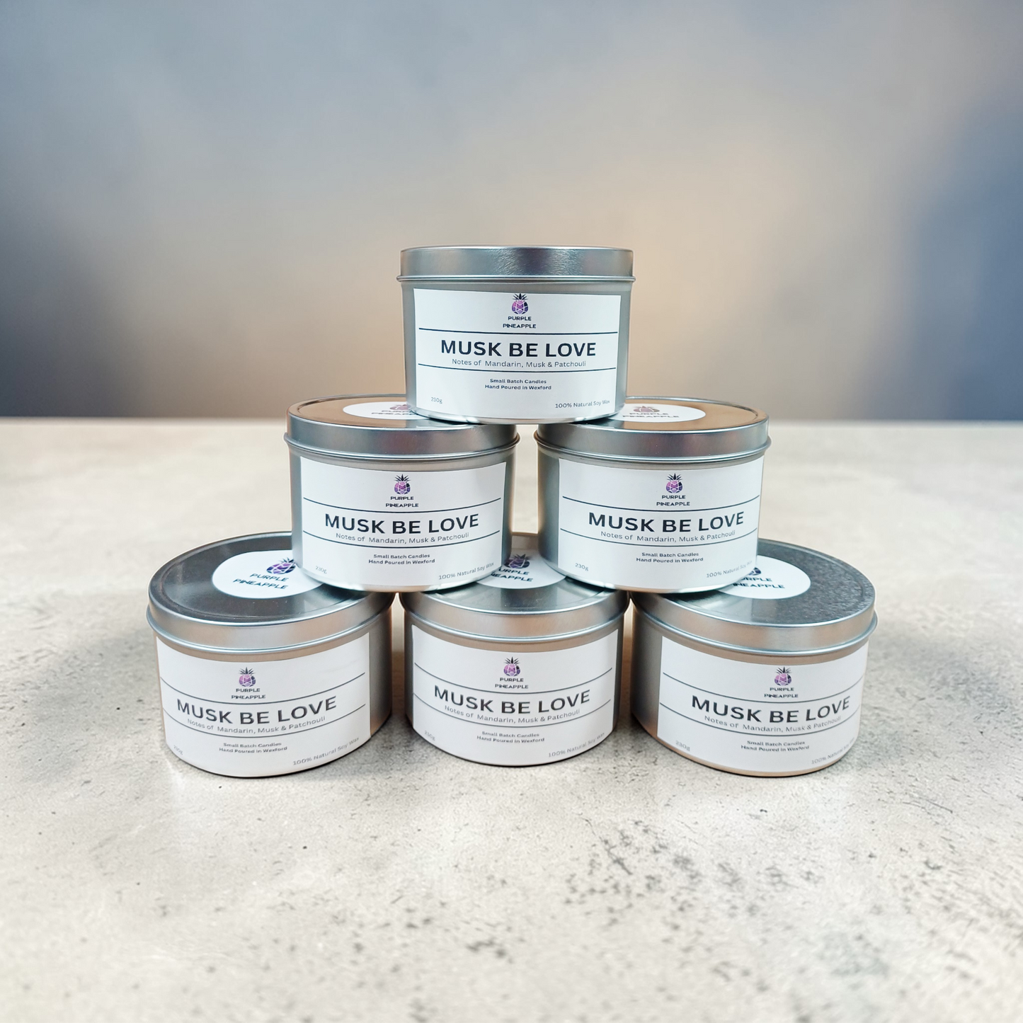 Musk Be Love - 230g Soy Wax Candle