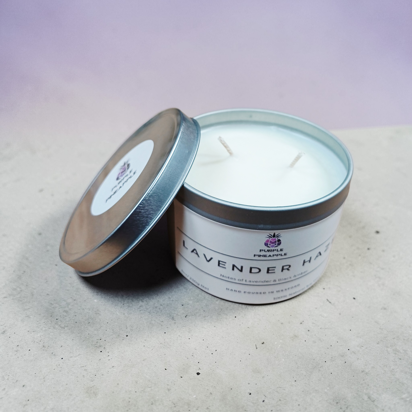 Lavender Haze - 230g Soy Wax Candle