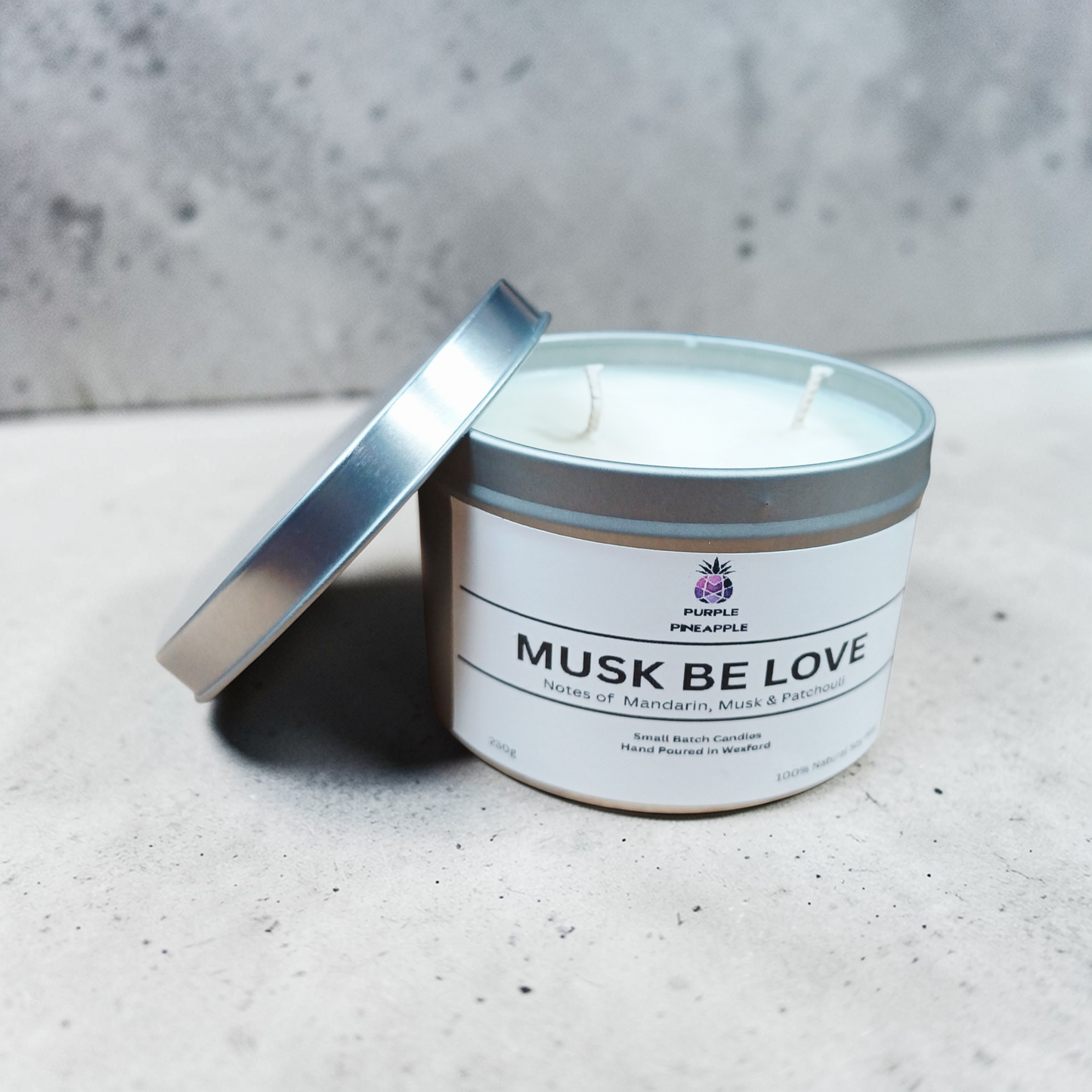 Musk Be Love - 230g Soy Wax Candle