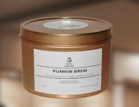 Pumpkin Brew – Natural Soy Wax Candle -230g