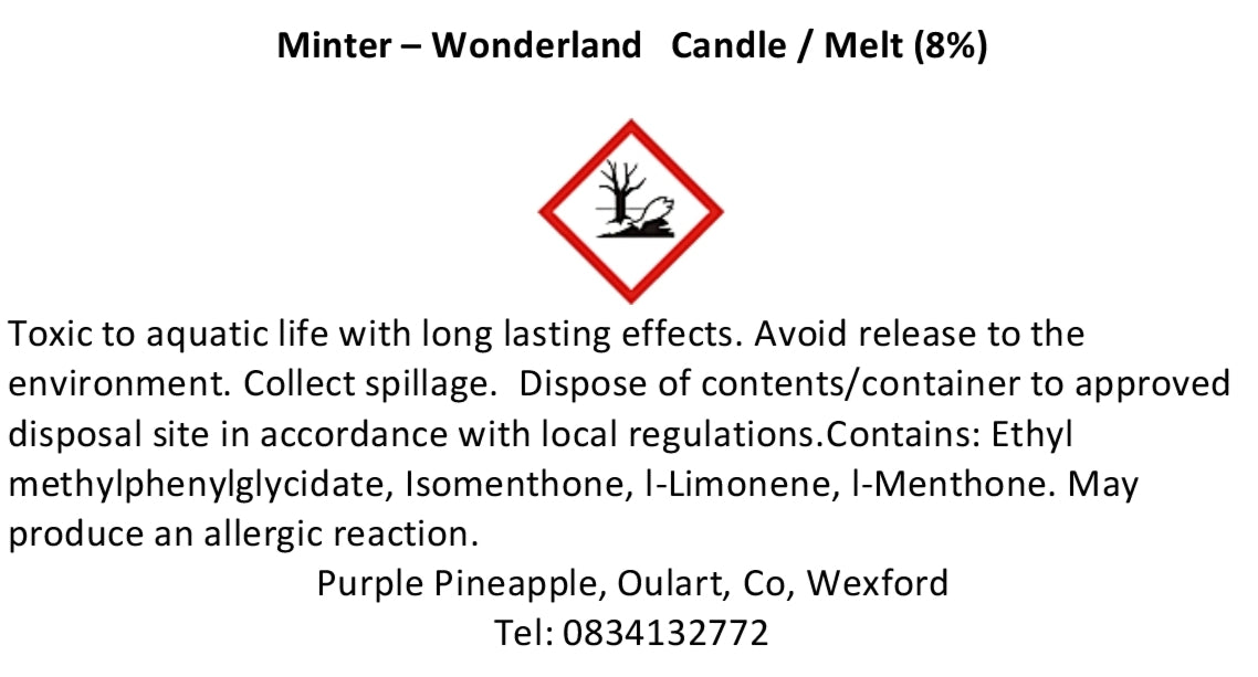 Minter-Wonderland -Natural Soy Wax -230g